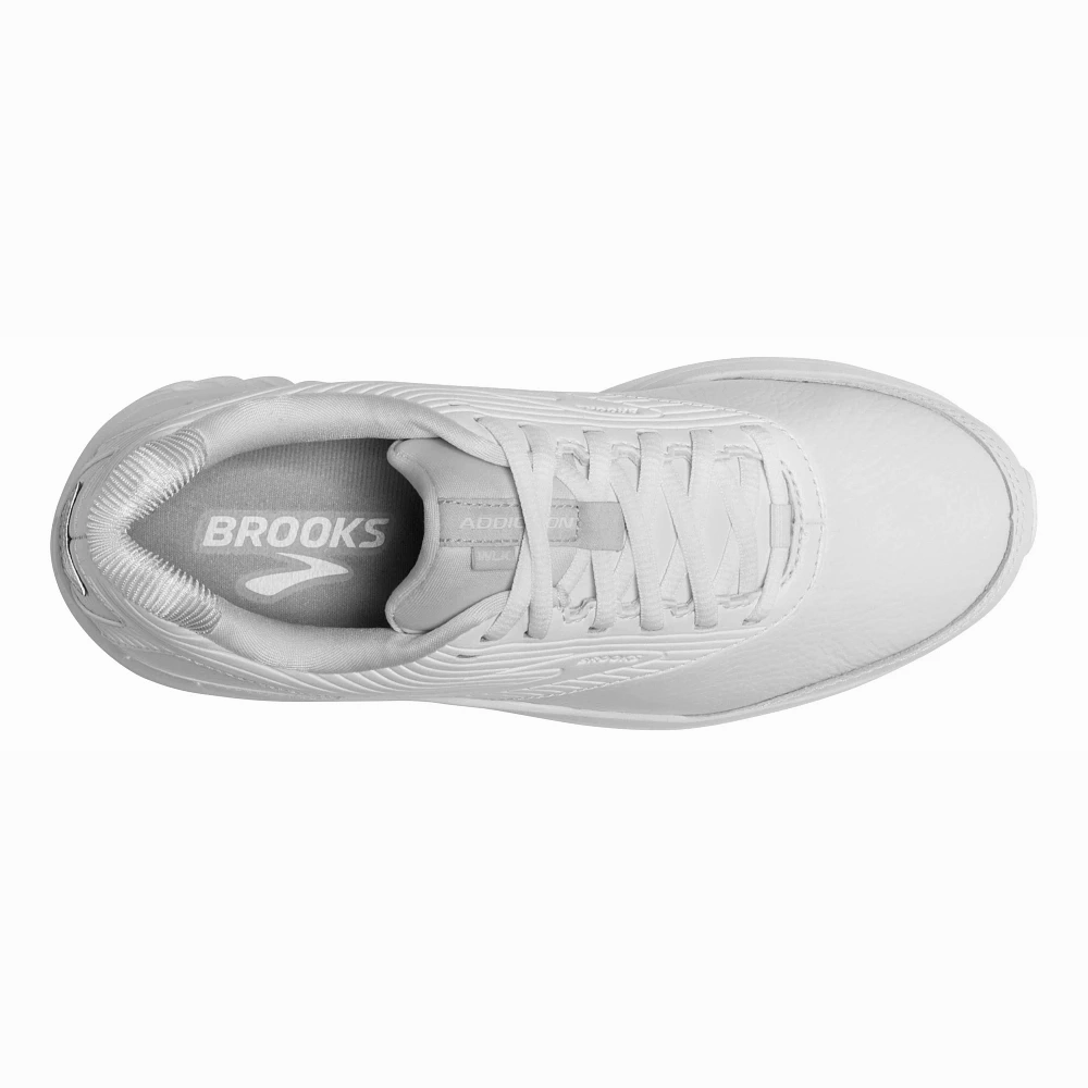 Brooks | Addiction Walker 2 | Women's | White/White For Flat Feet