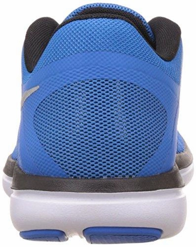 Adidas Training Shoes Amazon Flex 2016 Rn Running Shoes 10.5 DM Us Pht Blue/Mtllc Slvr/Blk/White