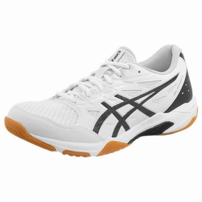 Asics Men's Gel-Rocket 11 - White/Pure Silver Sole Shoes For Badminton