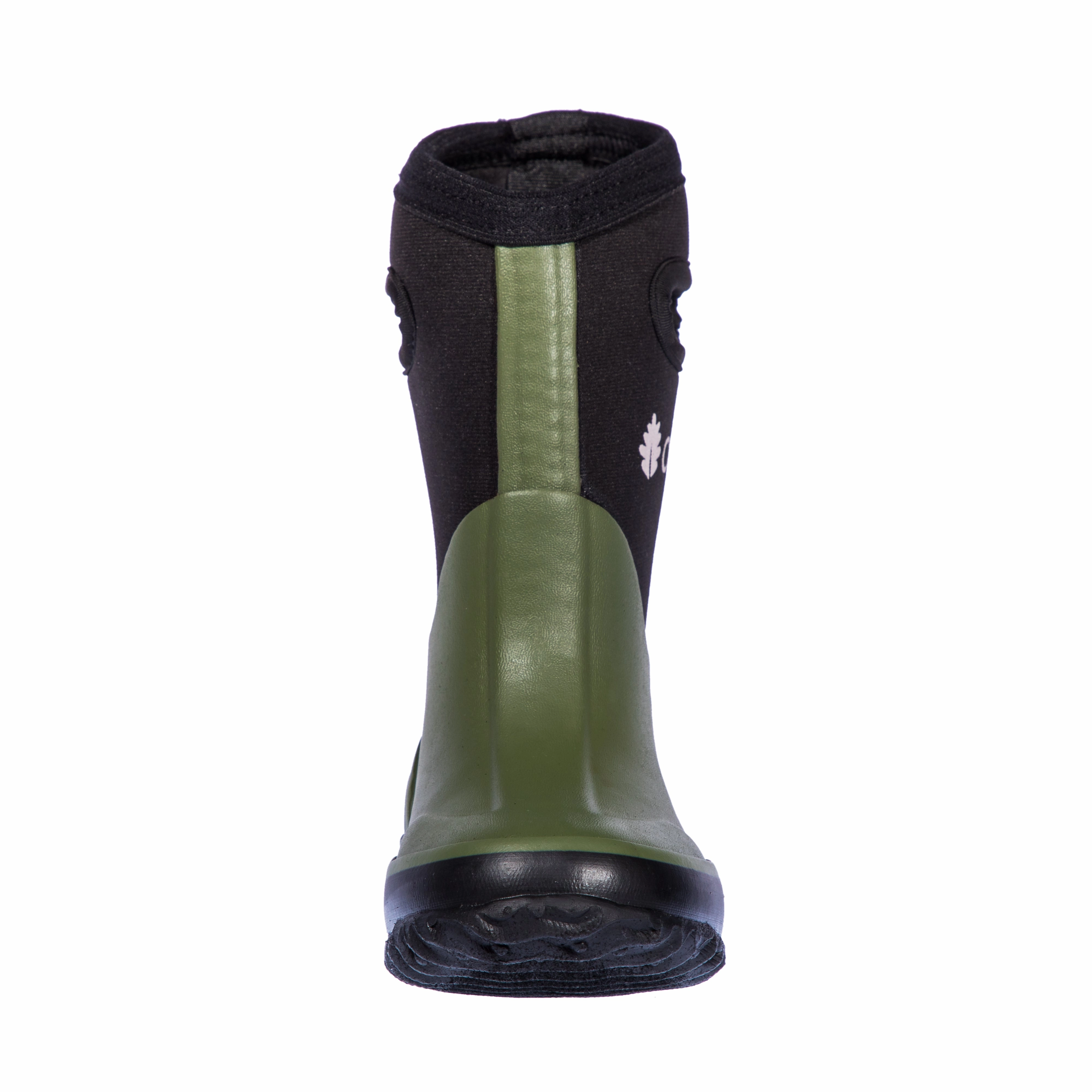 Good Warm Snow Boots Forest Green Neoprene Rain/Snow Boots