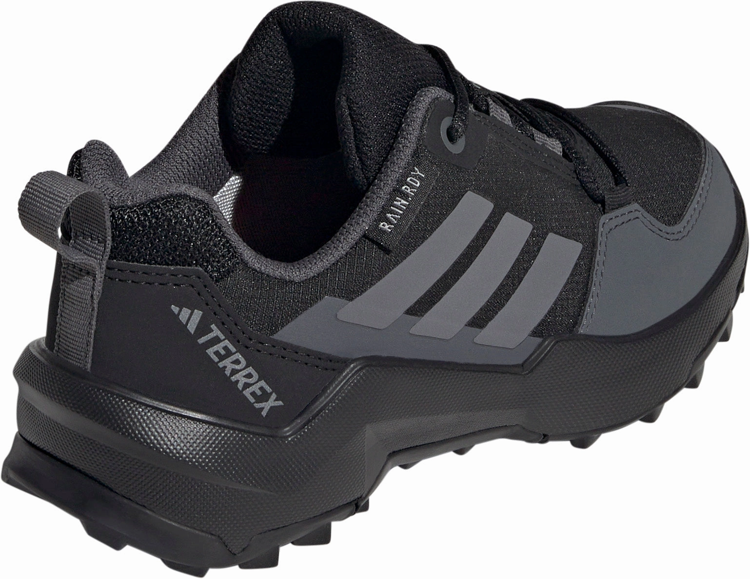 Biking Hiking Shoes adidas Terrex AX4R RAIN.RDY Junior Walking Shoes - Black