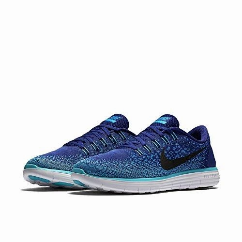 Free Rn Distance Running Shoe 11 DM Us Deep Royal Blue/Black/Heritage Cyan Nike Gym Training Shoes