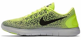 Free Rn Distance Running Shoe Sz. 9 Volt Black Dark Grey Speed Training Running Shoes