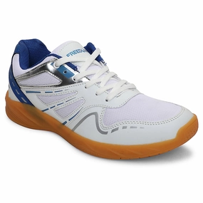 Indoor Badminton Shoes FREEDOM Sky Blue Sports Non-Marking Paddle/Pickleball & Badminton Shoes For Men ASPIRE-1E By Liberty