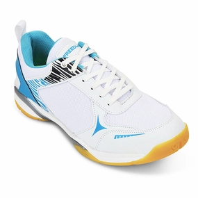 FREEDOM Sky Blue Sports Non-Marking Paddle/Pickleball & Badminton Shoes For Men PLUTO-1 By Liberty Badminton Shoes Budget
