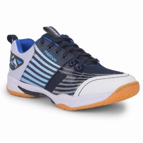 FREEDOM Sports Navy Blue Badminton & Pickleball Shoes For Men GRIPPER-02 By Liberty Rubber Sole Shoes For Badminton