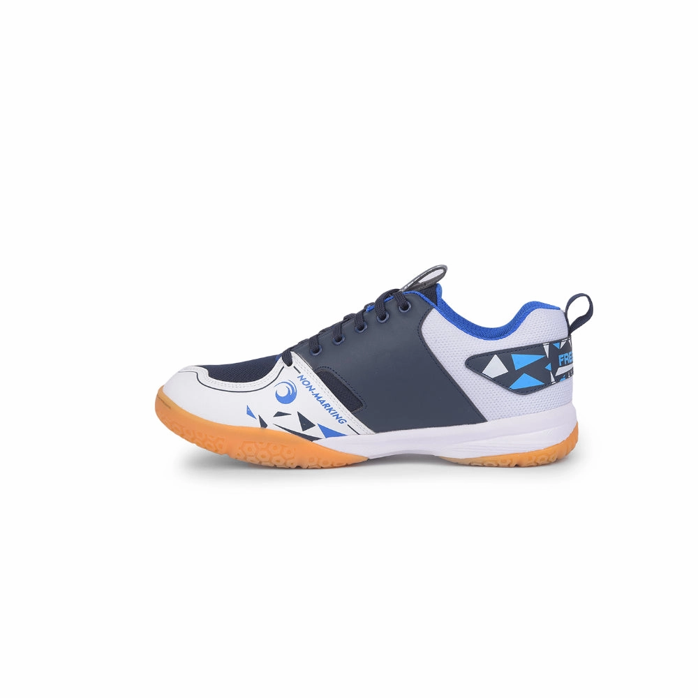 Badminton Shoes For Men Philippines FREEDOM Sports Navy Blue Badminton & Pickleball Shoes For Men GRIPPER-02 By Liberty