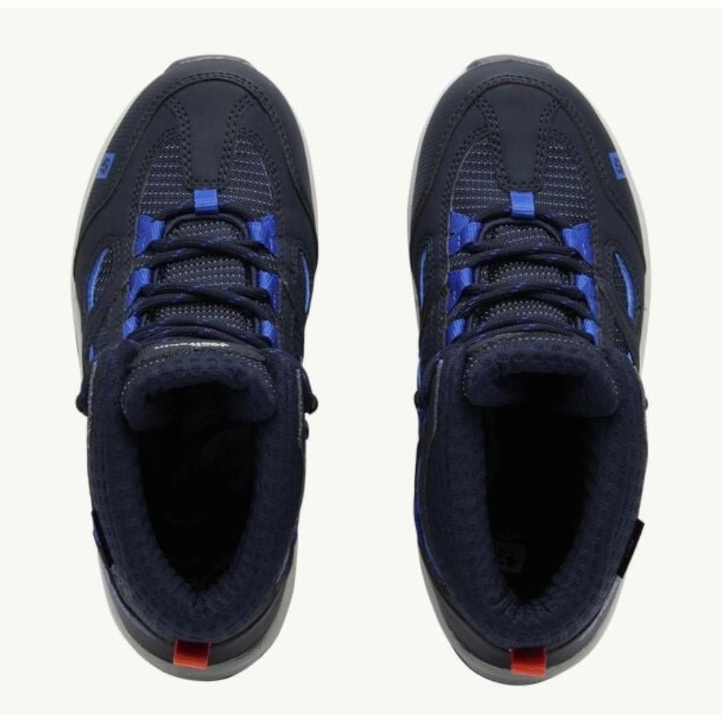 Jimmy Webb Climbing Shoes jack wolfskin Vojo Texapore Mid Kids Waterproof Hiking Shoes