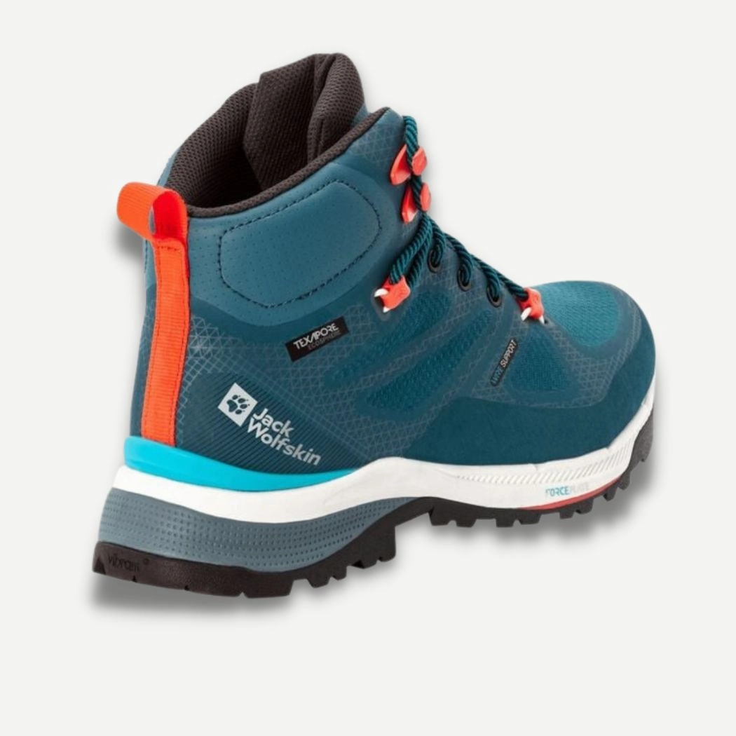 Basement Hiking Shoes jack wolfskin Force Striker Texapore Mid Women's Waterproof Hiking Shoes