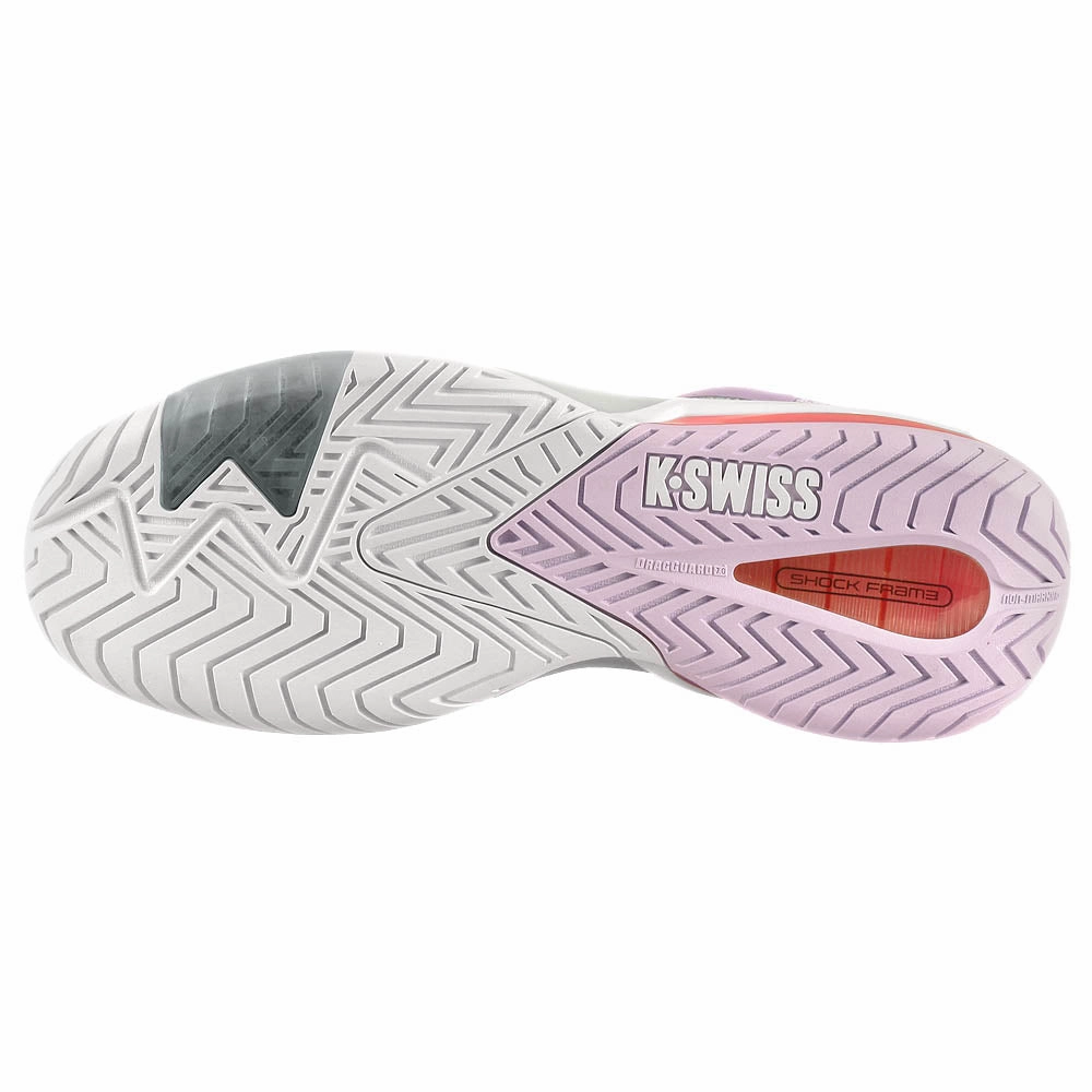 Rafa Tennis Shoes K-Swiss Women's Ultrashot 4 - White/Orchid Petal