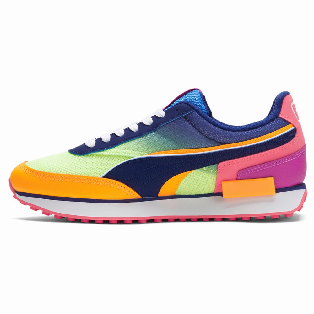 Future Rider Sunset Lace Up Sneakers Puma Soft Running Shoes