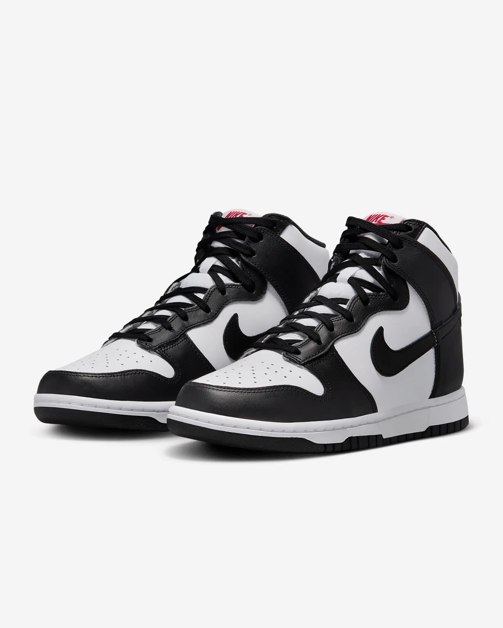 Nike Women's Dunk High Shoes - White / University Red / Black Nike Court Tennis Shoes