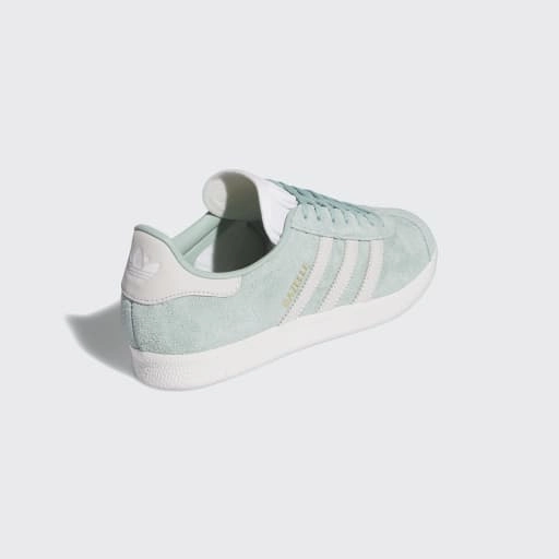GAZELLE SHOES - Hazy Green / Off White / Cloud White New Edition Adidas Shoes