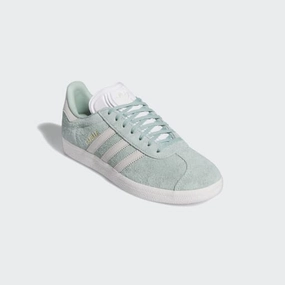 Adidas Shoes Limited Edition GAZELLE SHOES - Hazy Green / Off White / Cloud White