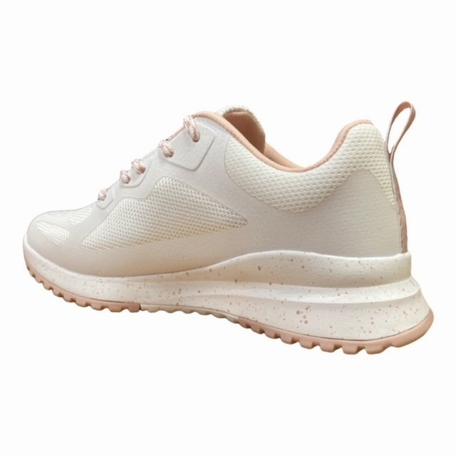 Champion Sneakers Skechers scarpa sneakers da donna Bobs Squad 3 Star Flight 117186/WLPK bianco rosa