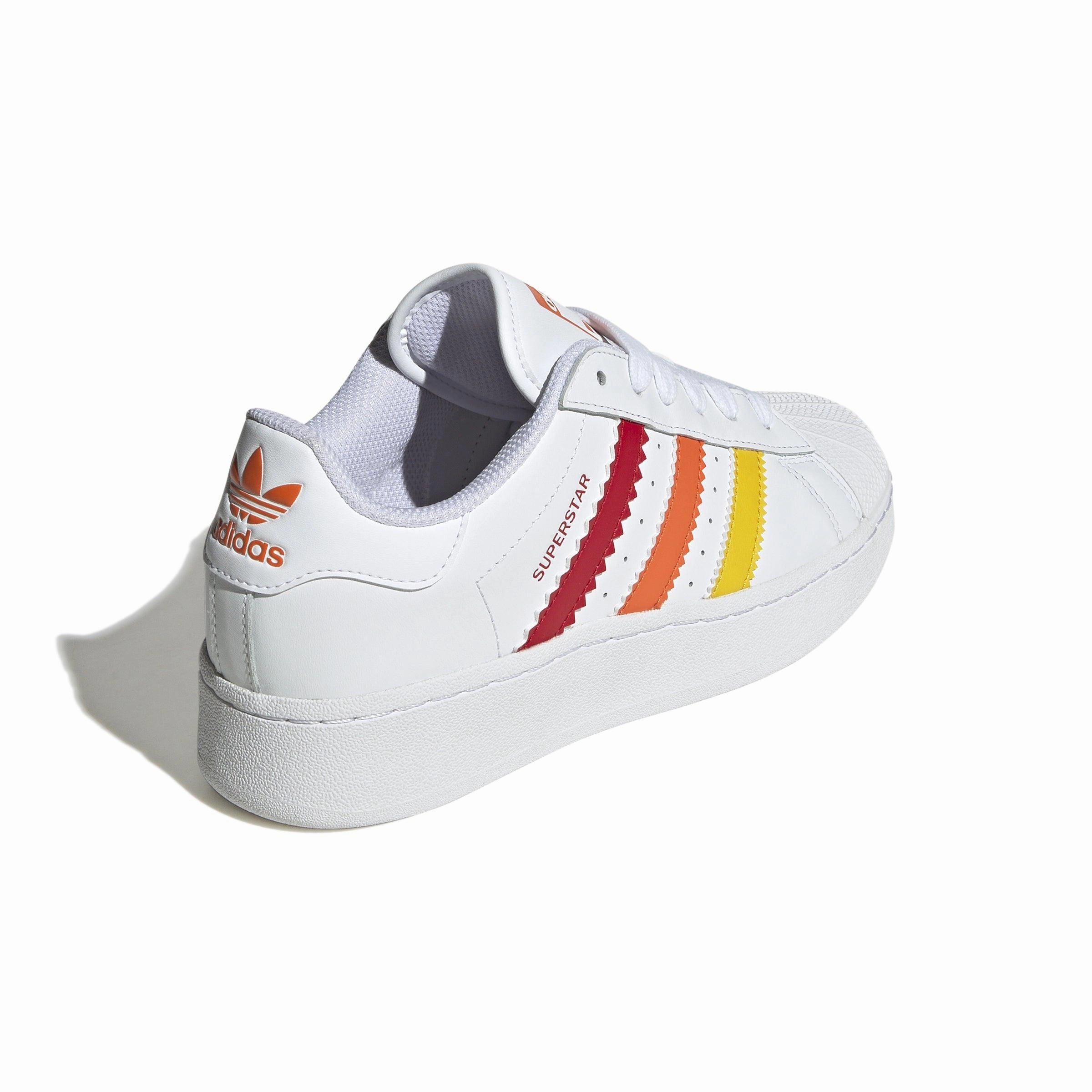 Adidas 360 Traxion Golf Shoes Wmns Superstar XLG 'White Multi-Color'
