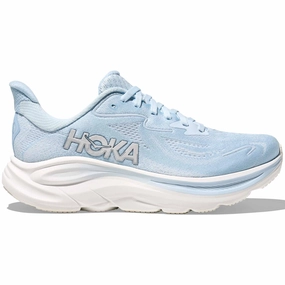 Women's Clifton 10 Running Shoes Glacier Blue / Silver Plantar Fasciitis Shoes