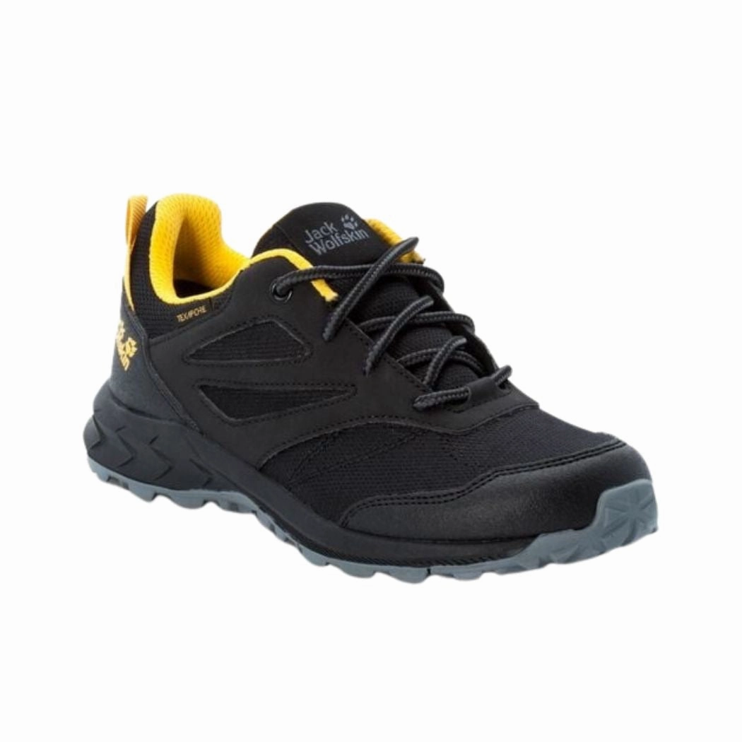 Coolest Hiking Shoes jack wolfskin Woodland Texapore Low Kids Waterproof Hiking Shoes
