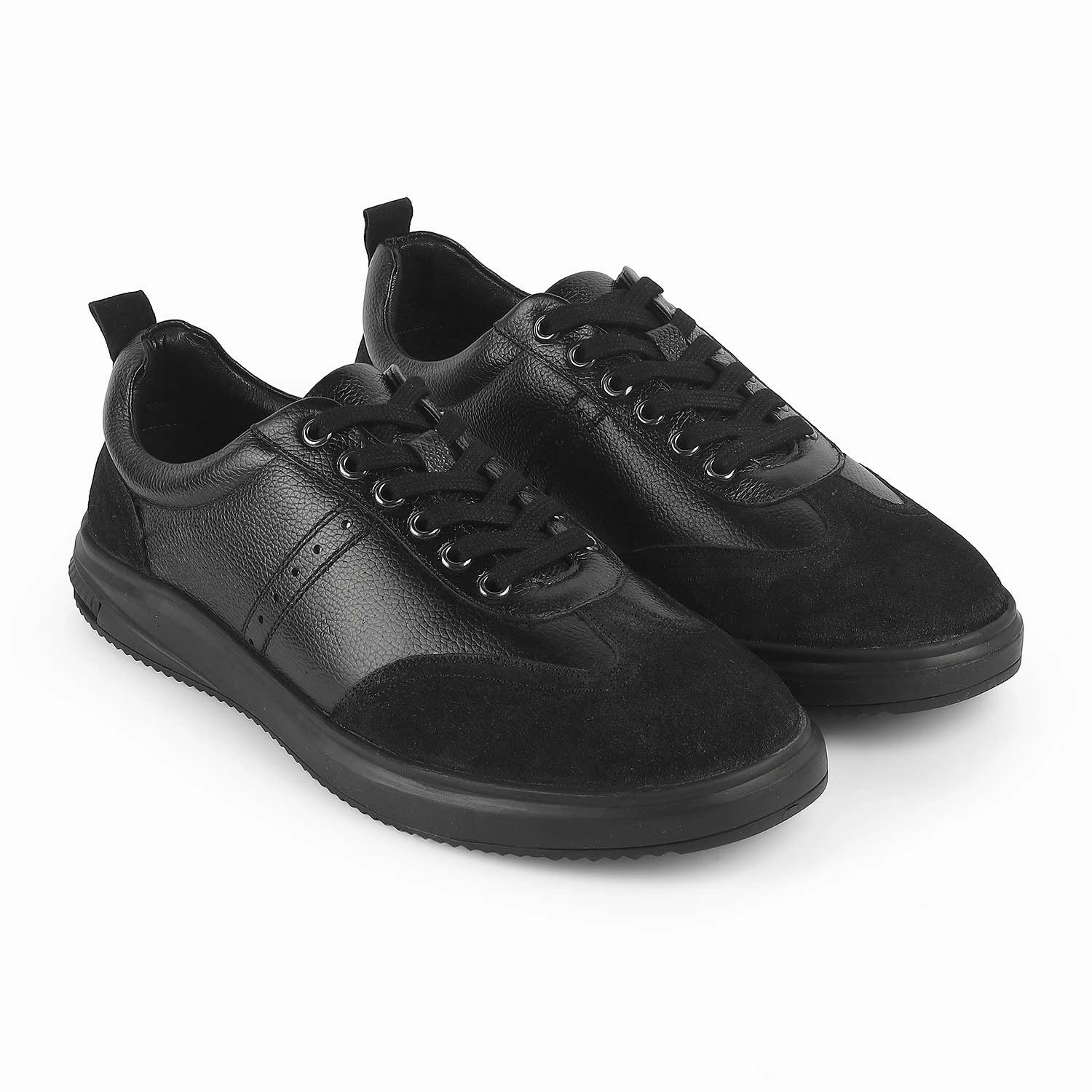 Minimalist Sneakers Tresmode Rego Black Men's Sneakers