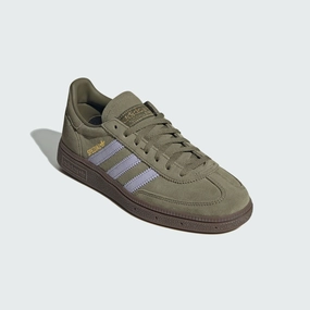 HANDBALL SPEZIAL SHOES - Focus Olive / Violet Tone / Gum Adidas Cheerleading Shoes