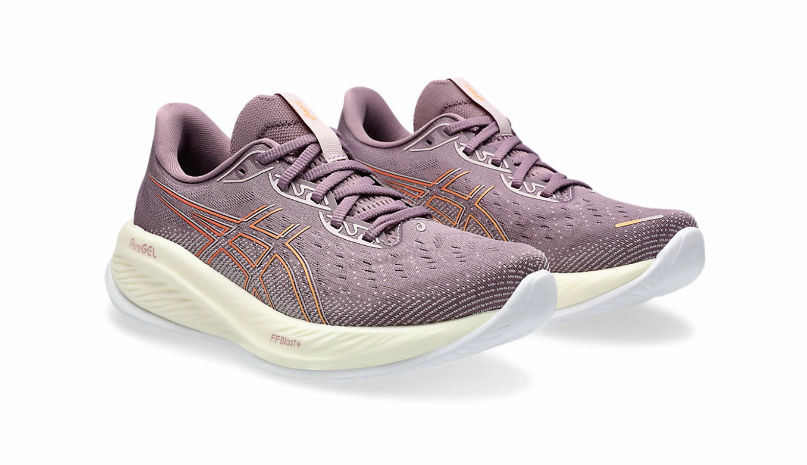 ASICS Womens Gel Cumulus 26 - Dusty Maueve/Faded Orange (1012B599-501) Asics Shoes San Marcos Outlet