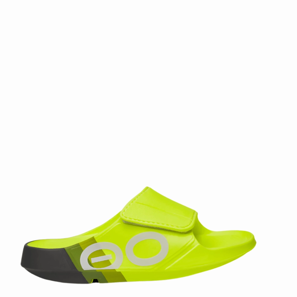 Stitching Sandals OOFOS Men's OOahh Sport Flex in Electro Rally SS25