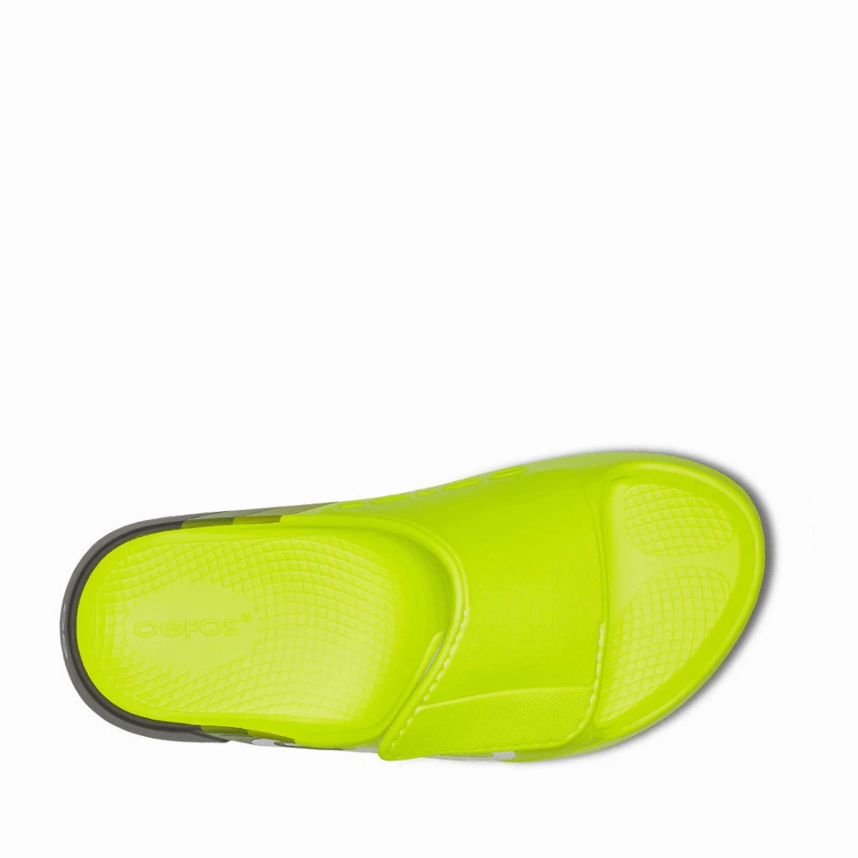 Polo Ralph Lauren Slide Sandals OOFOS Men's OOahh Sport Flex in Electro Rally SS25