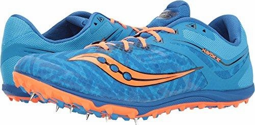 Anta Cross Training Shoes Havok Xc Spike Royal/Vizi Orange Athletic Shoe