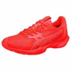 Bebe Tennis Shoes Asics Men's Solution Speed FF 3 - Flash Red/Blazing Coral
