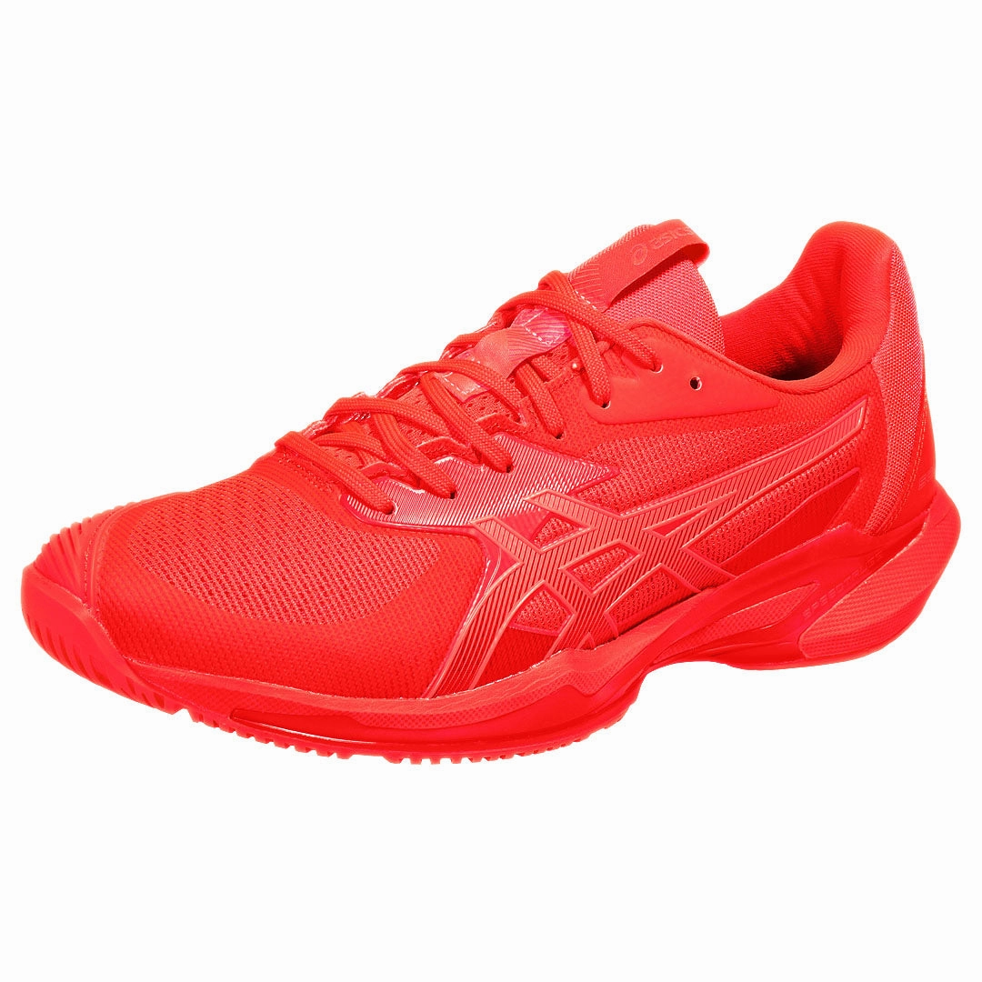 Asics Men's Solution Speed FF 3 - Flash Red/Blazing Coral Good Tennis Shoes For Arch Support