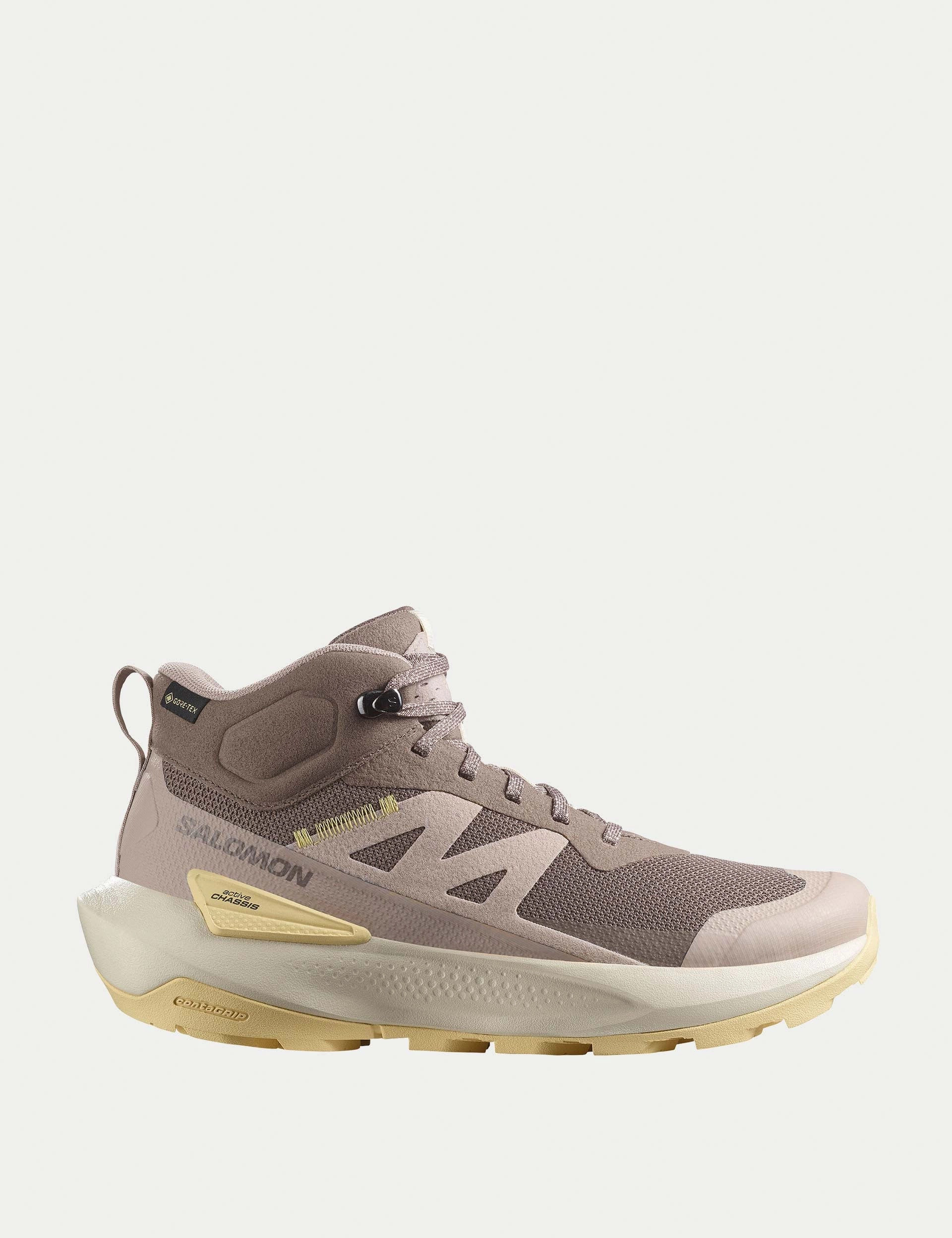 Wash Hiking Shoes Elixir Activ Mid Gore-Tex - Iron/Etherea/Tuc Sunlight