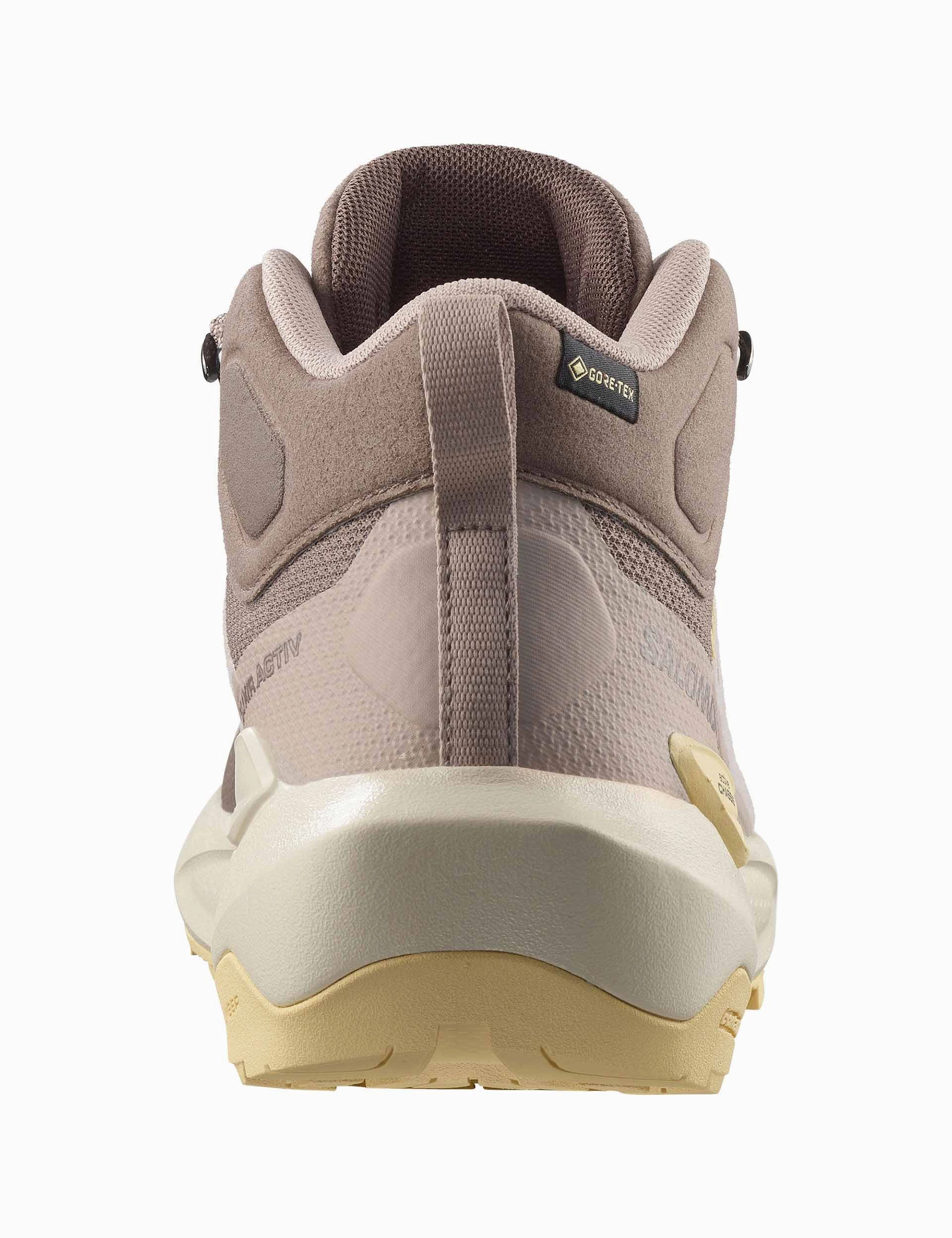 X Ultra Pioneer Climasalomon Waterproof Hiking Shoes Elixir Activ Mid Gore-Tex - Iron/Etherea/Tuc Sunlight