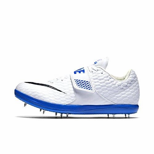 Everyday Trainer Shoes Hj High Jump Elite Track Spikes Shoes Size 8.5 White Blue