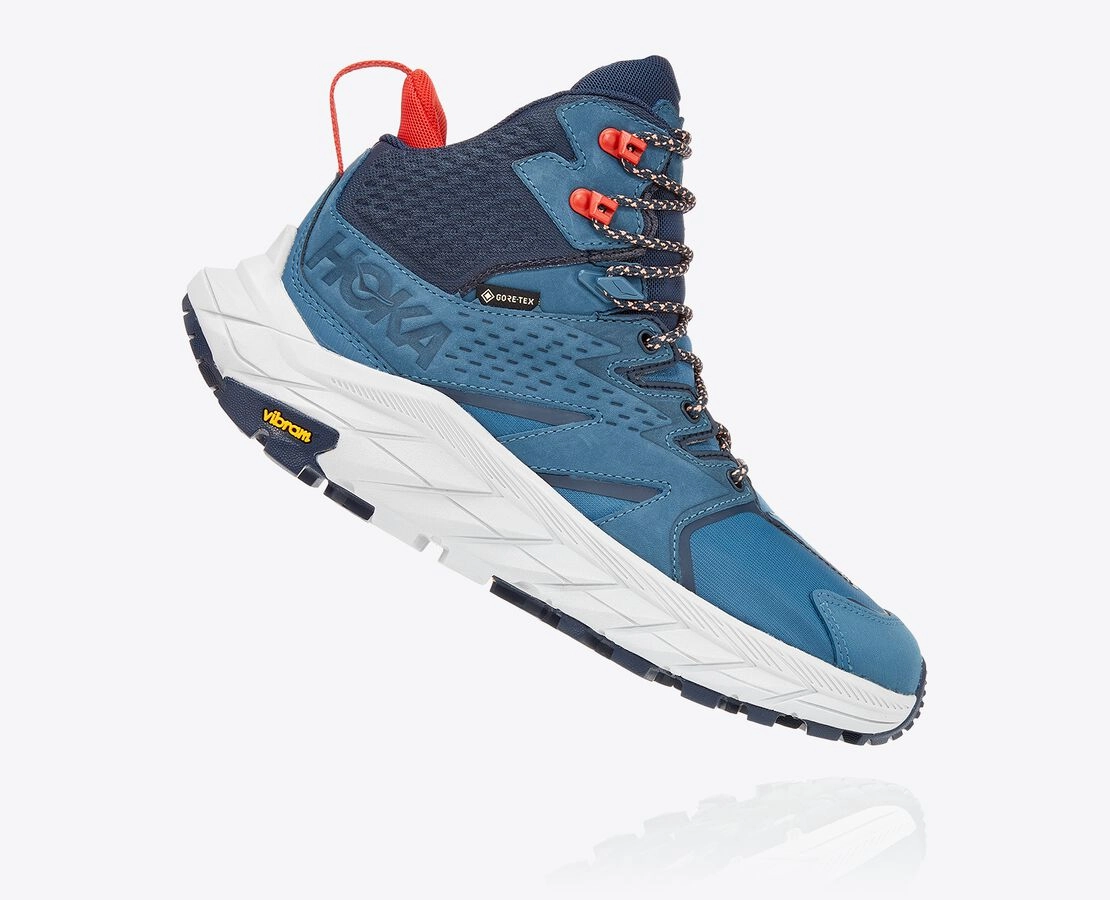 Hoka | Anacapa Mid GTX | Women's | Real Teal/Outer Space Adrenaline Gts Running Shoes