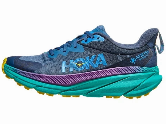 Best Running Shoes To Prevent Shin Splints Hoka | Challenger 7 GTX | Men's | Real Teal/Tech Green