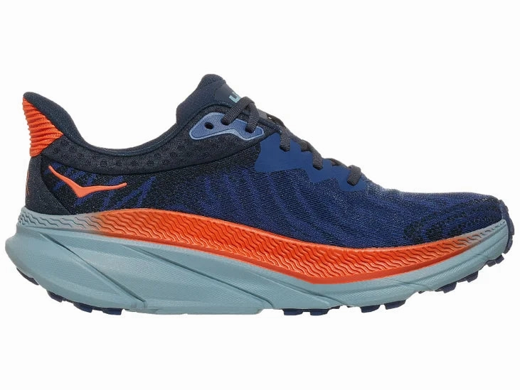 Hiking Shoes Good For Plantar Fasciitis Hoka | Challenger ATR 7 | Men's | Bellwether Blue/Stone Blue
