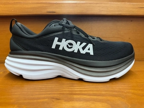 Best Shoes For Narrow Feet Hoka Bondi 8 Black/White 1123202 BWHT & 1127953 BWHT & 1127955 BWHT