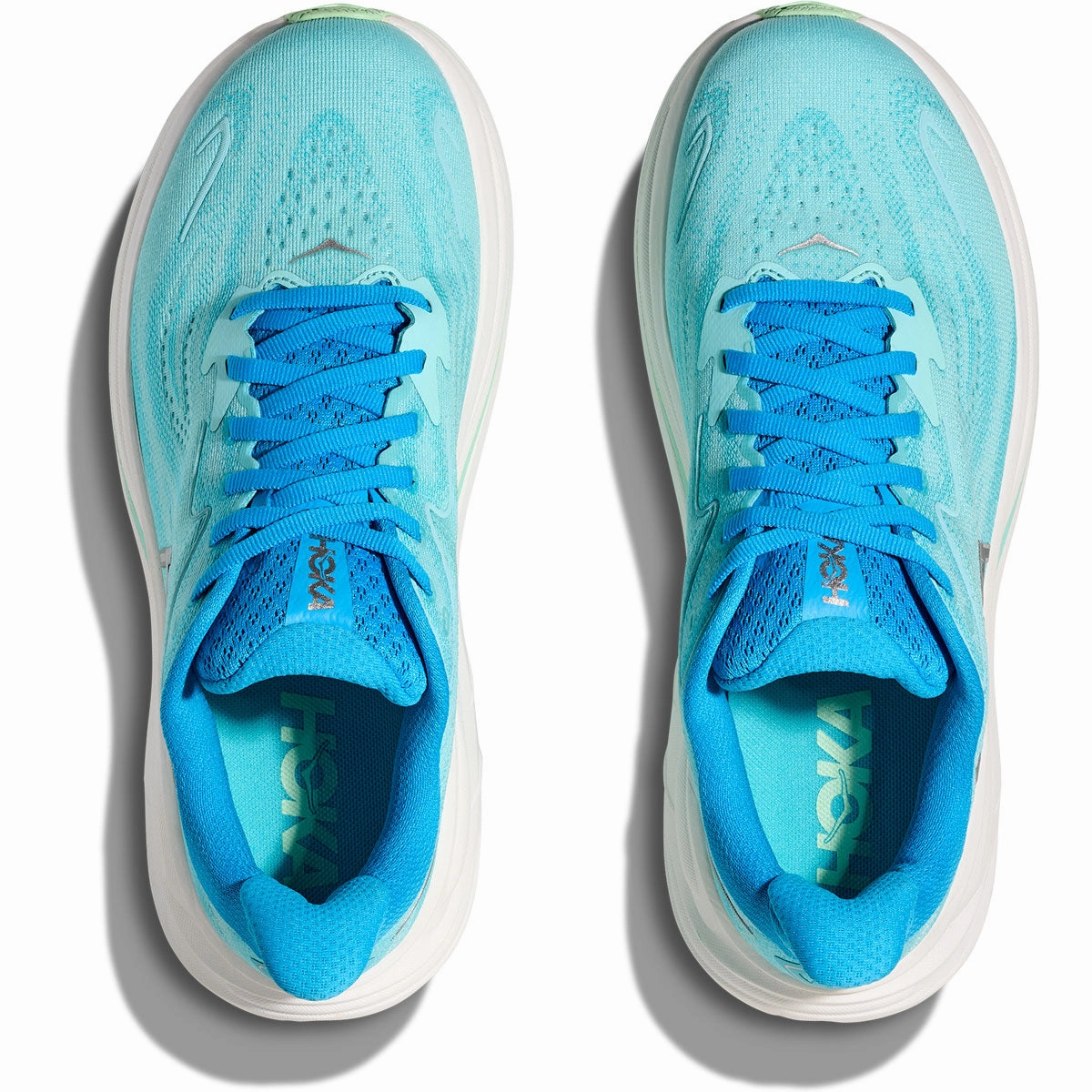 Best For Flat Feet Hoka Clifton 10 Running Shoes - Womens - Skyward Blue/Cielo Blue