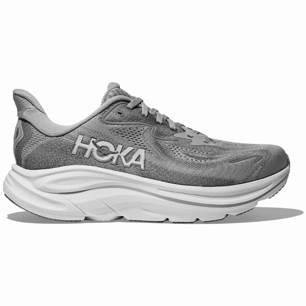 Hoka Clifton 10 Stellar Grey/Galactic Grey Running Shoe (Women's) Best Shoes For Standing And Walking All Day