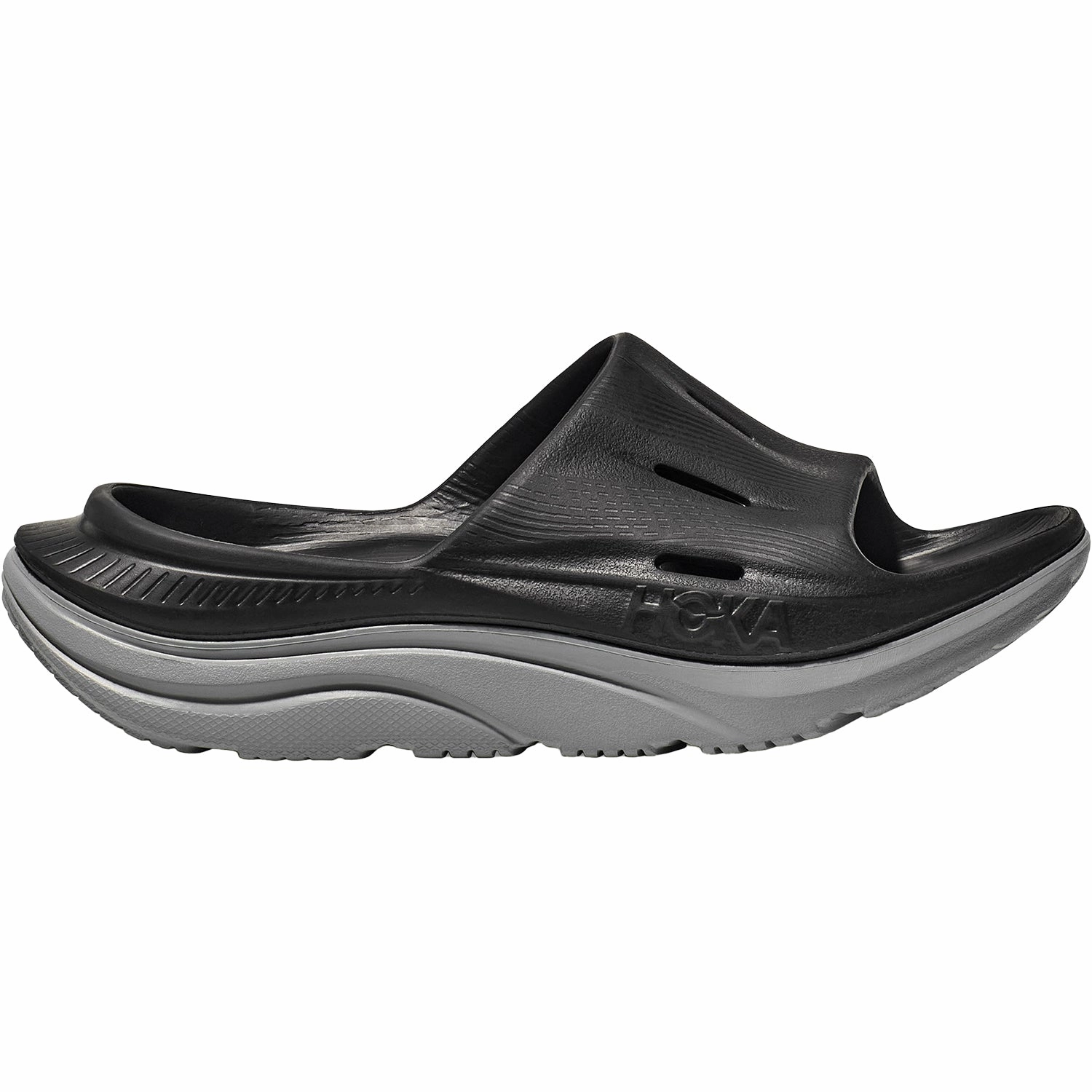 Shoes In China Men's Hoka Ora Recovery Slide 3, Stellar Grey, 12 D Medium