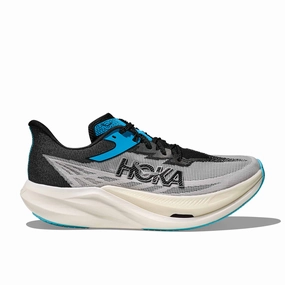 HOKA | Unisex Rocket X 3 Running Shoes - White/Black Lowest Price Shoes