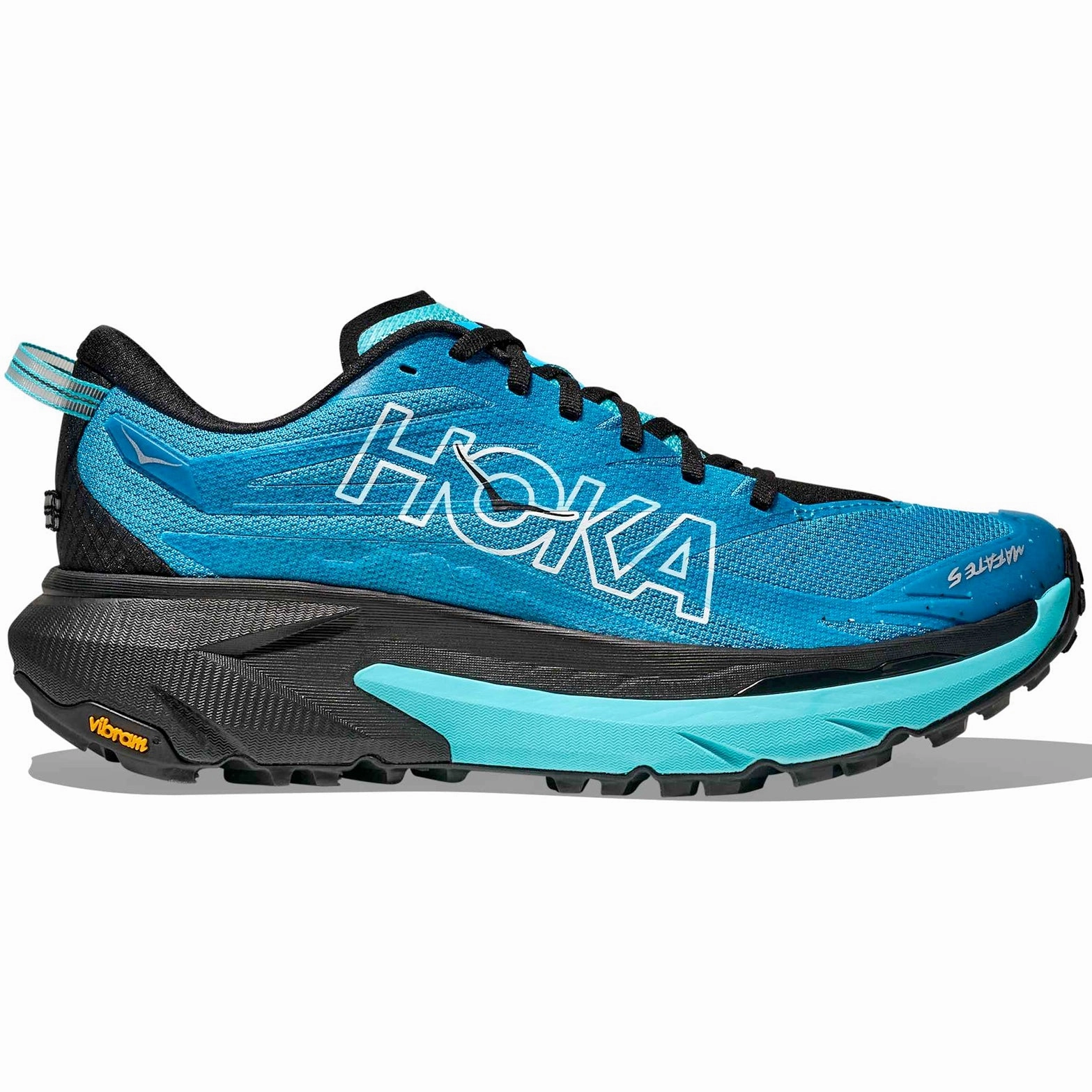 Chula Vista Men's Mafate 5 Trail Running Shoes Skyward Blue / Black
