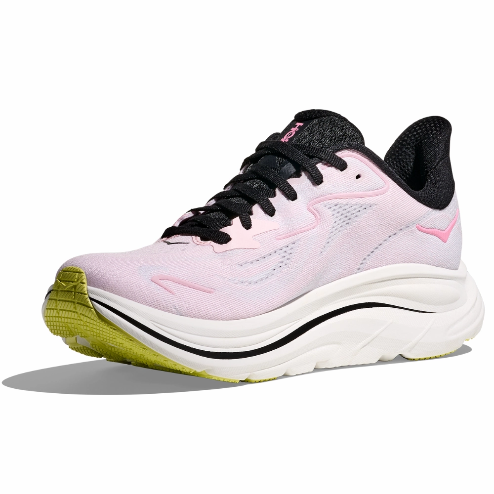Macy's Hoka Clifton 10 Carnation/Starlight Glow Running Shoe (Women's)