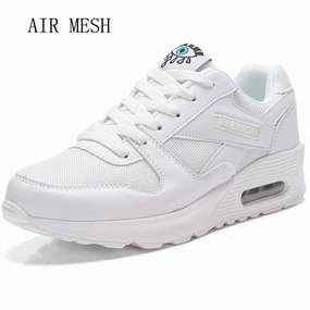 Hundunsnake Air Cushion Women Sport Sneakers Woman Sports Shoes Ladies Leather Running Shoes Women Black Women's Sport Shoes T31 Wolf Tennis Shoes