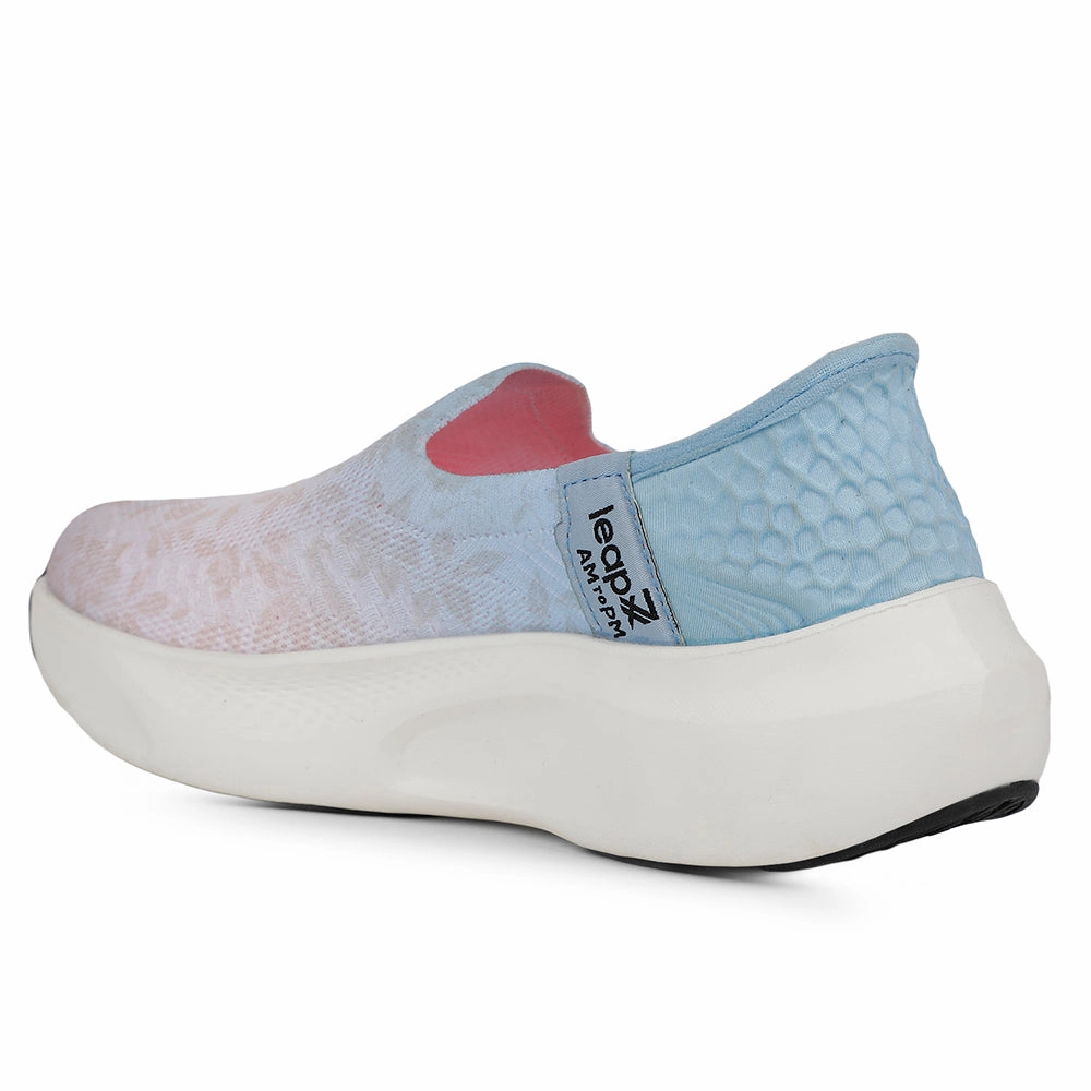 Best Comfy Leap7x Sports Sky Blue Walking Shoes For Women EAZYGO-5L By Liberty