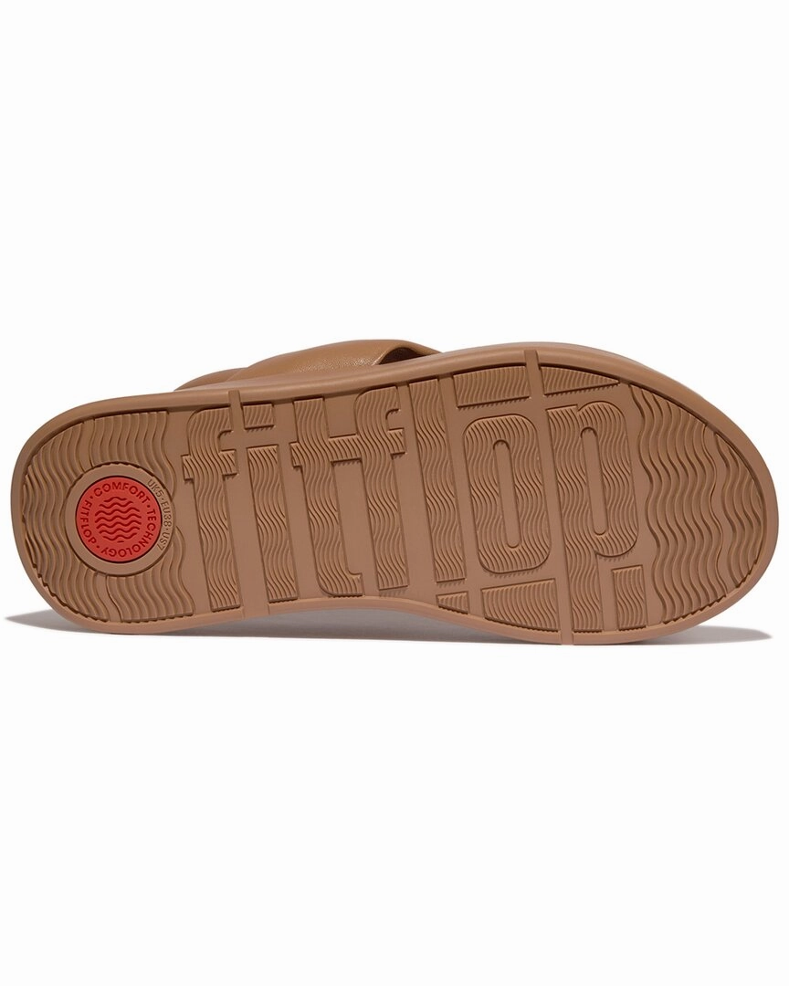 FitFlop F-Mode Leather Sandal Grass Sandals