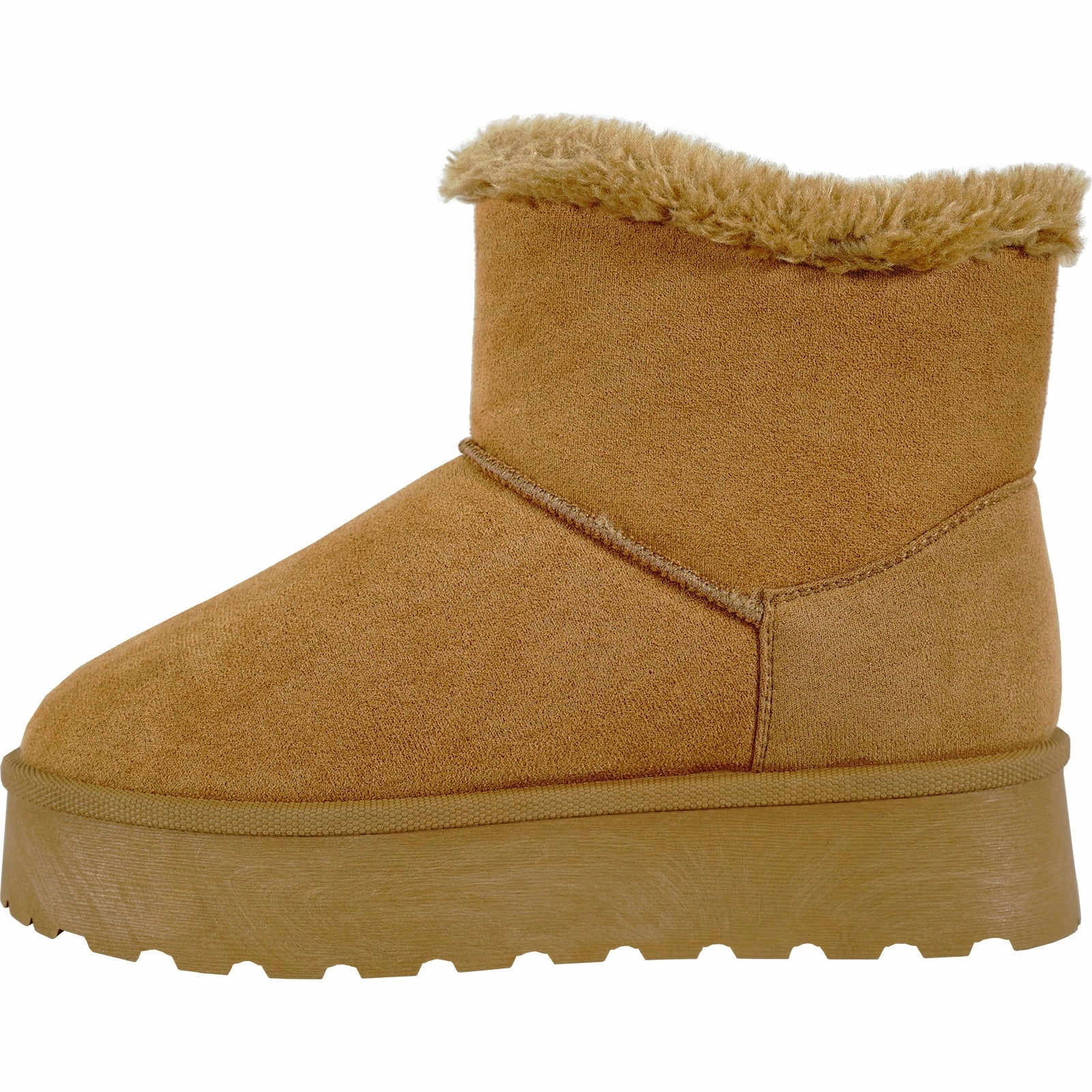 Snow Shoe Boots KOZI Women Boot Maggie-1 Ankle Snow Boot Tan