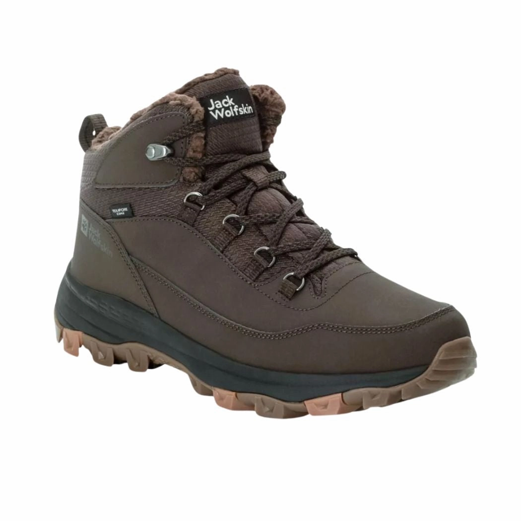 jack wolfskin Everquest Texapore Mid Men's Waterproof Winter Shoes Work Good Walking