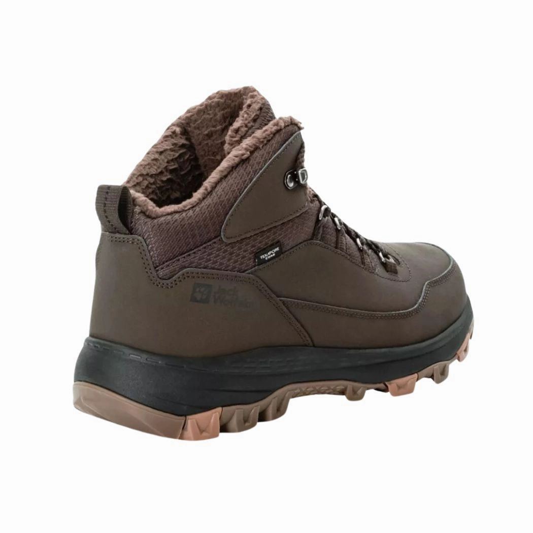 jack wolfskin Everquest Texapore Mid Men's Waterproof Winter Shoes Arch Support Best Walking
