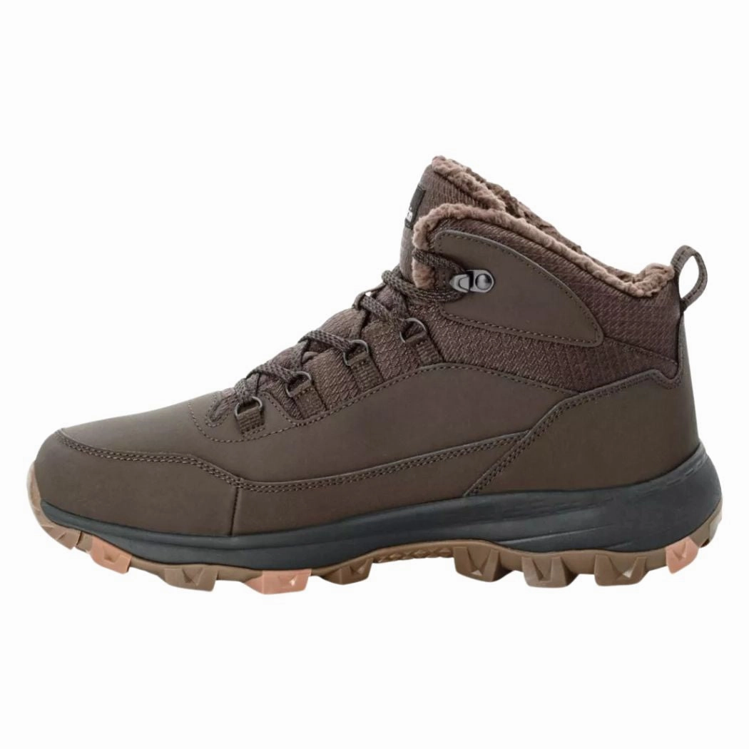 jack wolfskin Everquest Texapore Mid Men's Waterproof Winter Shoes Walking In Europe Shoes